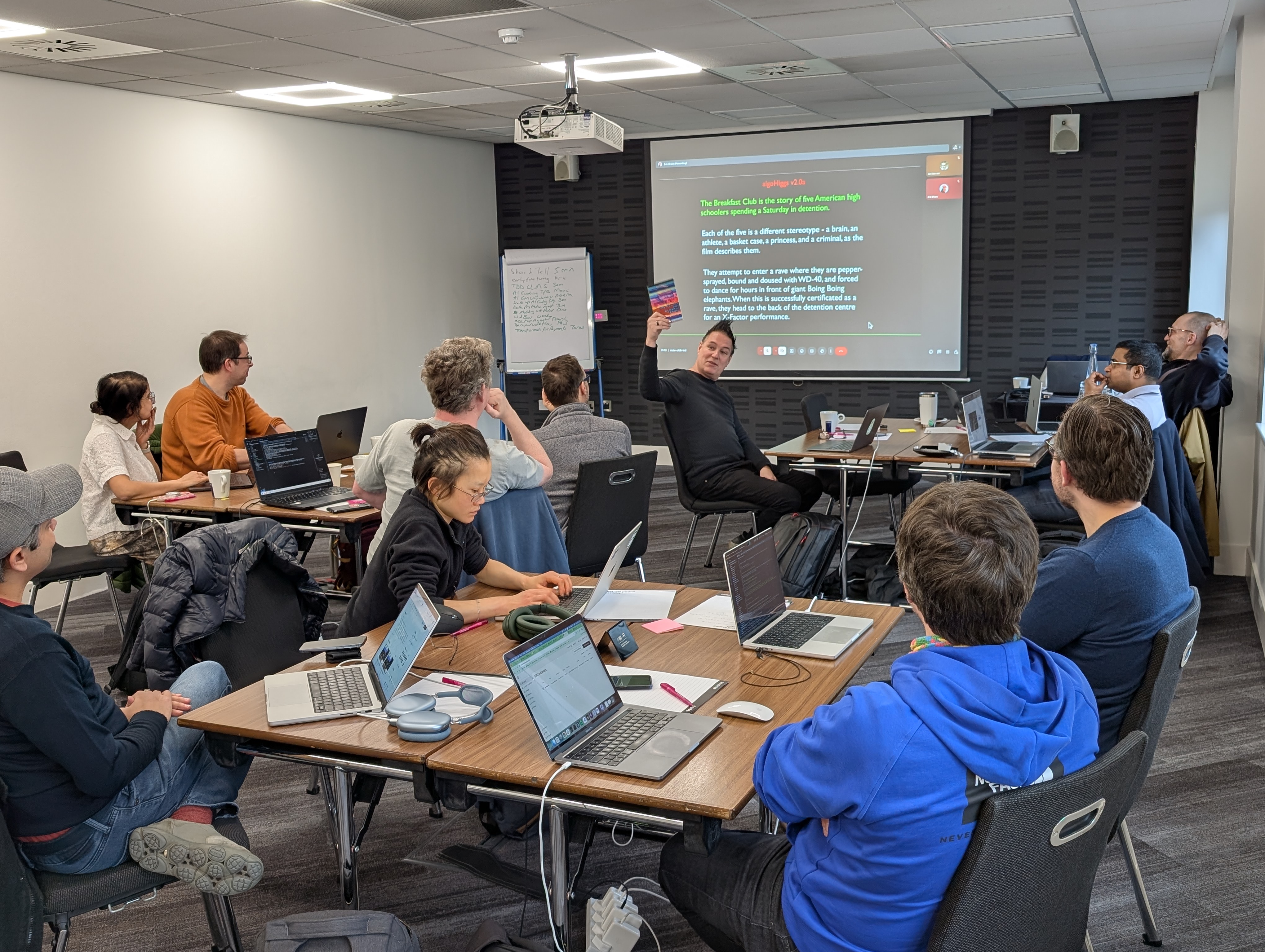 Playgroup presentation and laptops